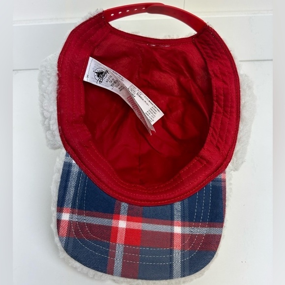 Disney Official Mickey Mouse Ear Flaps Fleece Covered Baseball Hat Snapback Boys - Picture 7 of 9